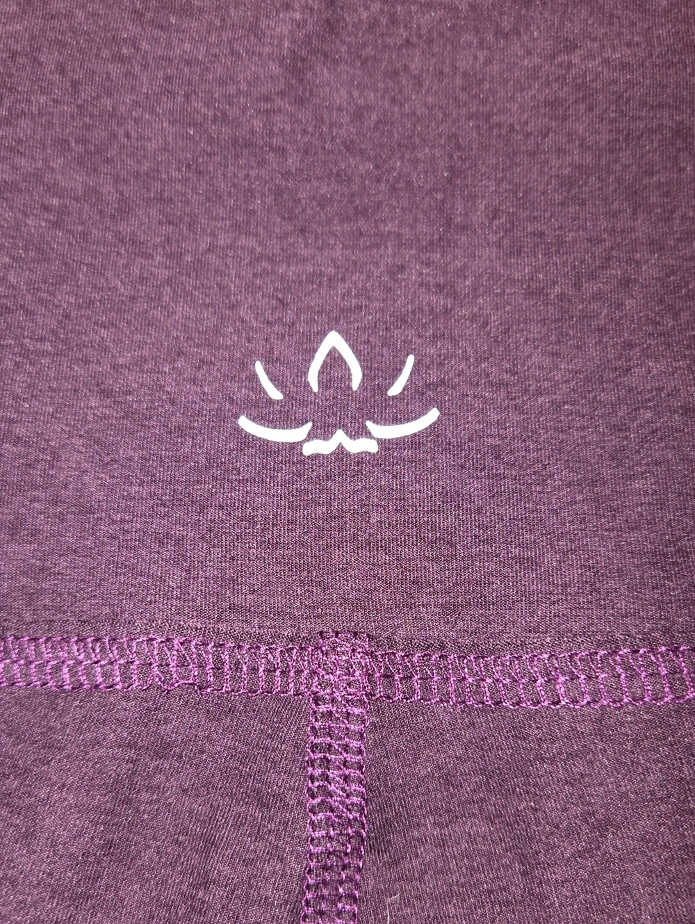 Beyond Yoga Heather Burgundy Leggings